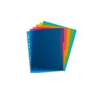 Elba School life - Divisore a 6 posizioni, formato A4, colori assortiti