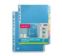 Elba Set di 2 divisori 6 linguette A4 XL