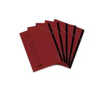 Elba Sorting File Chic, 12 Compartments, Carton Bordeaux