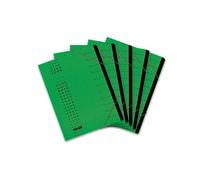 Elba Sorting File Chic, 12 Compartments, Carton Green