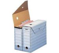 ELBA tric scatola di archivio per A3 grigio-bianco in robusto cartone ondulato dimensioni (L)450 x (P)340 x (A)88 mm (83325) NEW