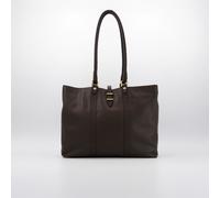Elba Tuscany Borsa shopper a spalla Mola in pelle con due manici