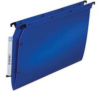 Elba Ultimate Polypro Lateral File Polypropylene 330mm V-Base Foolscap Blue Ref 100330583 [Pack 25]