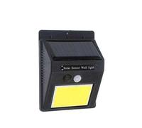 lampada solare led da parete elbat eb0394 110 lumen 6500k luce fredda ip44 misura 9,6x12,4x4,8 cm applique muro batteria 1200mah