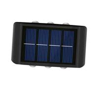 Elbat Applique Solar LED 150LM - Pannello solare integrato 2V, 150 mAh - Batteria 1,2V, 600 mAh NEW