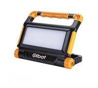 Elbat Faretti e Barre per faretti della Marca Modello Faretto Ricaricabile 15 W - Luce Fredda, 6000 K - 1400 Lumen - Batteria 3,7 V / 5000 mAh Porta USB - IP54