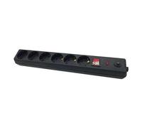Elbat Food Standard - 6 Prese Schuko - Interruttore OP/Off - Sovraccarico Protezione - Cavo da 1.50 m