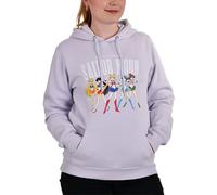 Elbenwald Anime - Felpa con cappuccio Sailor Moon, L'attacco dei giganti e One Piece con tasca frontale multicolore, L