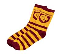 Elbenwald Calze Harry Potter Stemmi di Grifondoro per Uomo Donna Unisex in Cotone Rosso-Giallo - 40-43