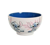 Elbenwald Ciotola per cereali - diversi motivi 600 ml in ceramica (Stitch - Aloha)