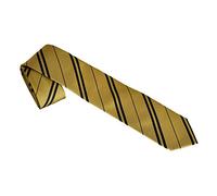 Elbenwald Cravatte di Harry Potter con disegno Tassorosso a righe per uomo e donna 135 cm in confezione regalo gialla