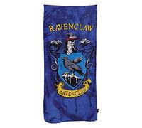Elbenwald Harry Potter Beach Asciugamano con Ravenclaw Case Case Stemma Motivo Motivo 90x180 cm Blu