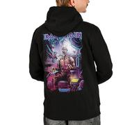 Elbenwald Iron Maiden x Magic: The Gathering - T-shirt + Hoodies Crossover Unisex Cotone Nero, Felpa con cappuccio Magic Minocrank, XXL