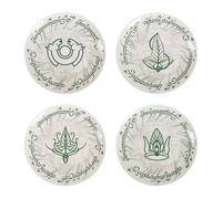 Elbenwald Set di piatti - diversi motivi Il Signore degli Anelli, Lilo & Stitch e Star Wars in ceramica (Il Signore degli Anelli)