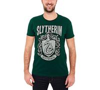 Elbenwald T-Shirt Harry Potter con Hogwarts HouseMappen Frontprint Diversi Motivi Diversi per Gli Uomini