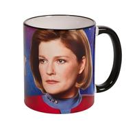 Elbenwald Tazza Star Trek con Motivo di Captain Janeway Stampa Integrale Ceramica 320 ml Multicolore
