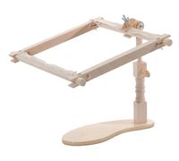 Elbesee Telaio Seduta Versatile In Legno Regolabile Per Telai O Cerchi - Marrone