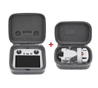 ELBFAE BRDRC Borsa di stoccaggio for DJI Mini 3 Pro Drone Corpo Custodia for telecomando Custodia for trasporto Borsa Borsa Accessori for controller intelligente (Color : 2 in 1 B)