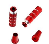 ELBFAE Trasmettitore M3 M4 Stick End Lunghezza a Due sezioni Regolabile Rc Hobby Modello Aereo Radio Futaba Spektrum Frsky Taranis (Color : Long M4 Red)