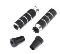 ELBFAE Trasmettitore M3 M4 Stick End Lunghezza a Due sezioni Regolabile Rc Hobby Modello Aereo Radio Futaba Spektrum Frsky Taranis (Color : Long M4 Black)