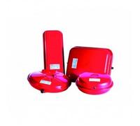 Elbi 1120408 ERP 320/12 Vaso da espansione per riscaldamento piatto, Rosso, 16.5 h x 32 x 32 cm 12 L
