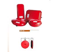 ELBI Mod. ERP 385-8 VASO DI ESPANSIONE PIATTO per Caldaie A MEMBRANA FISSA OMOLOGATO 8lt - 3bar - +90øC Rosso 1121209