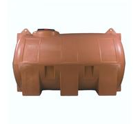 ELBI Serbatoio 1500l Aereo Di Recupero Acqua - Serbatoio Orizzontale Terracotta Cho1500