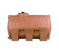 ELBI Serbatoio 500l Aereo Di Recupero Acqua - Serbatoio Orizzontale Terracotta Cho500