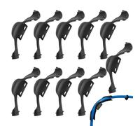 Elbow Tubing Bend Support with Clamps and Mounting Plate, Precision Angle Control, Anti-Slip Pipe Holder for Electrical Installation, Indoor Outdoor Utility Projects, 1.18x1.18x5.91 in