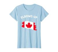 Elbows Up Bandiera Canadese - Supporto Canada Elbows Up Maglietta