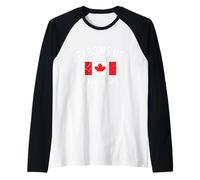 Elbows Up Canada Est 1867 Il Canada non è in vendita orgoglioso Maglia con Maniche Raglan