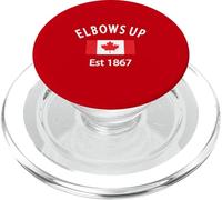 Elbows Up Canada Est 1867 Il Canada non è in vendita orgoglioso PopSockets PopGrip per MagSafe