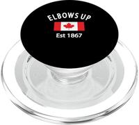 Elbows Up Canada Est 1867 Il Canada non è in vendita orgoglioso PopSockets PopGrip per MagSafe