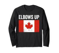 Elbows Up Canada Maglia a Manica