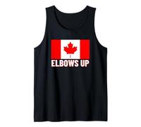Elbows Up Canada Proud Canadian Patriotic Uomini Donne Bambini Canotta
