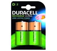 ELC 2 PZ BATTERIA RICARICABILE NIMH D TORCIA 1,2V