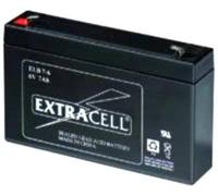 ELC BATTERIA RICARICABILE PIOMBO 6V 7,0 AH 151X34X94MM