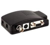 ELC CONVERTITORE DA BNC + S-VIDEO FEMMINA A VGA FEMMINA