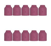 ELCAN 10 ugelli piccoli in ceramici 53N59 GR5 GAS LENS con diametro interno 8,0 mm per torcia TIG serie WP 17 18 e 26. Consumabili e accessori professionali per saldare con pistola o torcia TIG