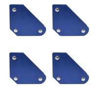 ELCAN 4 squadre magnetiche professionali per trattenere i pezzi durante la saldatura con forza di adesione del magnete di 5 Kg con angoli 45°, 90°, 135°