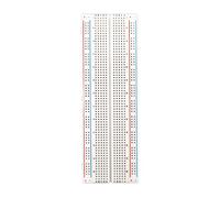 Elcart breadboard senza saldatura con retro adesivo, scheda prototipi con 830 contatti argentati, piastra componibile per circuiti sperimentali