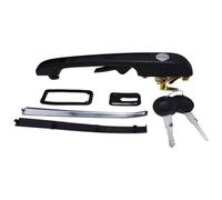 ELCEAMMDLW Maniglia Apri per VW Golf per Jetta MK1 MK2 per Scirocco per Caddy per Derby per Passat Scorrevole Maniglia Esterna Porta di Riparazione Auto(Front And Rear Right)