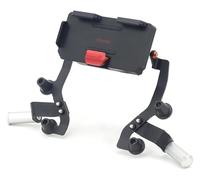 ELCEAMMDLW Porta Cellulare Antivibrazione Per Y&amaha XMAX300 2021 Supporto Telefono GPS Moto USB Caricabatterie Wireless Staffa Di Montaggio Faretto Navigazione