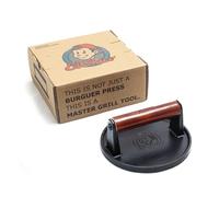 ElChico Pressa per Hamburger in ghisa - Ideale per Smash Burger ed Essere Il Master Chef del Barbecue ASIN: B0CN4S1Y18