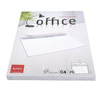 Elco C4 "Cellozip ufficio, senza finestra, colore: Bianco (confezione da 25)
