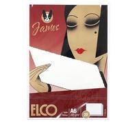 Elco - Carta sfrangiata James Velin A6, 280 g/m², 20 pezzi