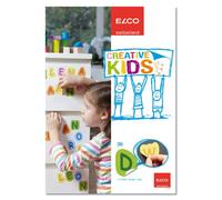 Elco Creative Kids 74644.98 - Adesivi con lettera "Creative Kids", formato A4, 10 fogli