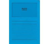 Elco Ordo "Classico " Cartellina con Finestra - Blu acceso - confezione da 10