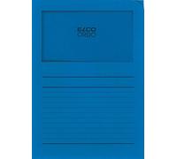 Elco Ordo "Classico " Cartellina con Finestra - Profundo Blu - confezione da 10