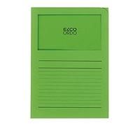 Elco Ordo "Classico" Cartellina con Finestra - Verde brillante - scatola da 100
